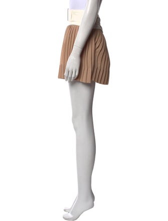 A.L.C. Pleated Accents Mini Skirt