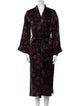 A.L.C. Silk Floral Print Evening Jacket