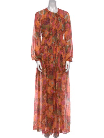 A.L.C. Silk Long Dress
