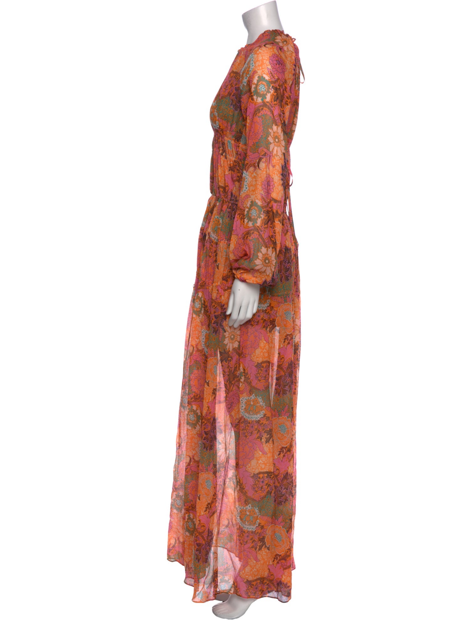 A.L.C. Silk Long Dress