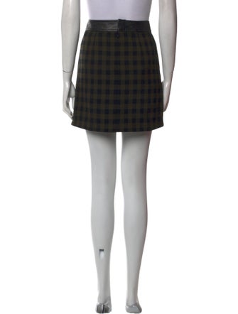 A.L.C. Virgin Wool Mini Skirt