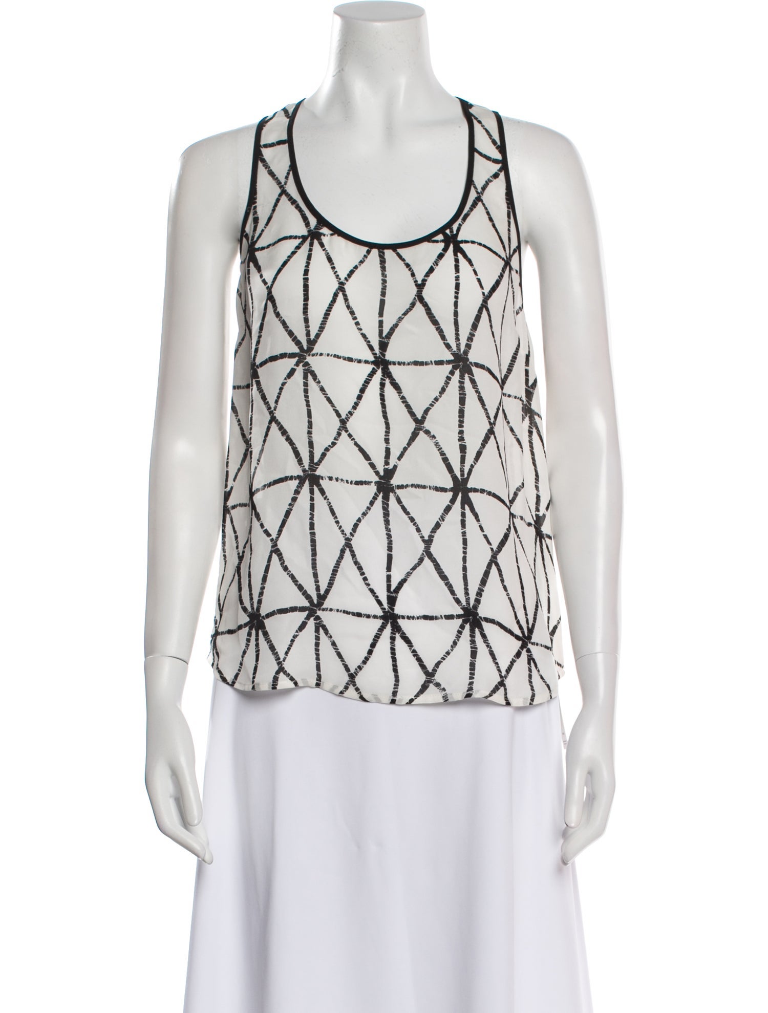 A.L.C. Silk Printed Top