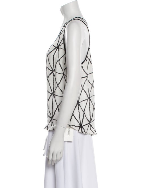 A.L.C. Silk Printed Top