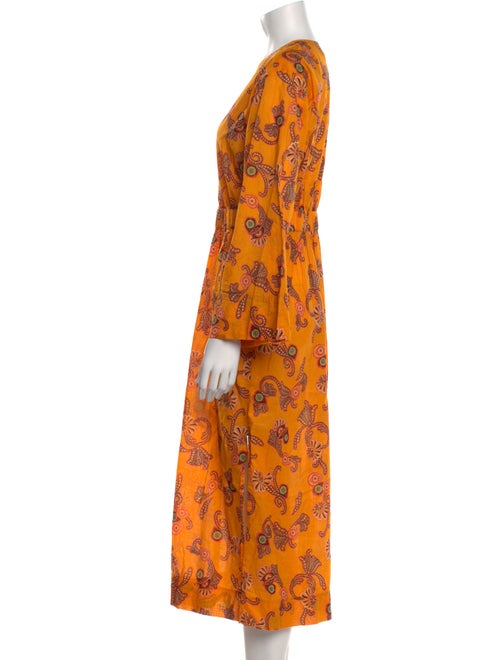 A.L.C. Printed Midi Length Dress