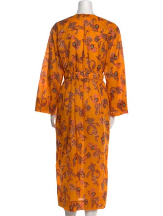 A.L.C. Printed Midi Length Dress