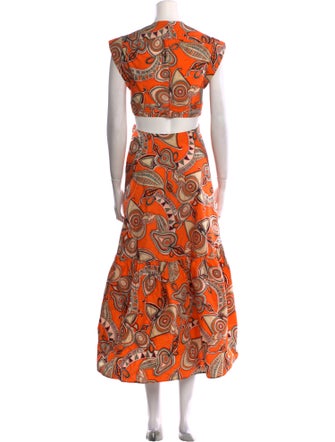 A.L.C. Printed Long Dress