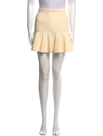 A.L.C. Ruffle Embellishment Mini Skirt