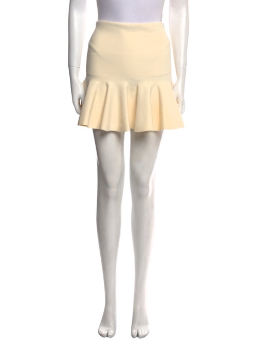 A.L.C. Ruffle Embellishment Mini Skirt