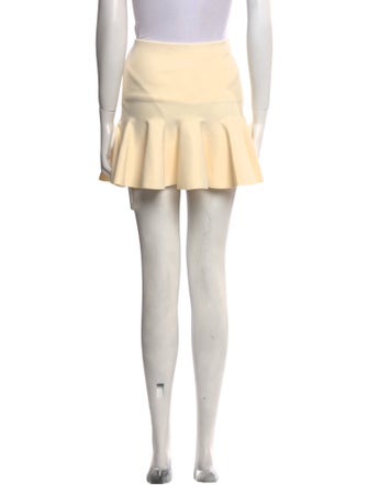 A.L.C. Ruffle Embellishment Mini Skirt