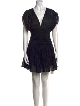 A.L.C. V-Neck Mini Dress