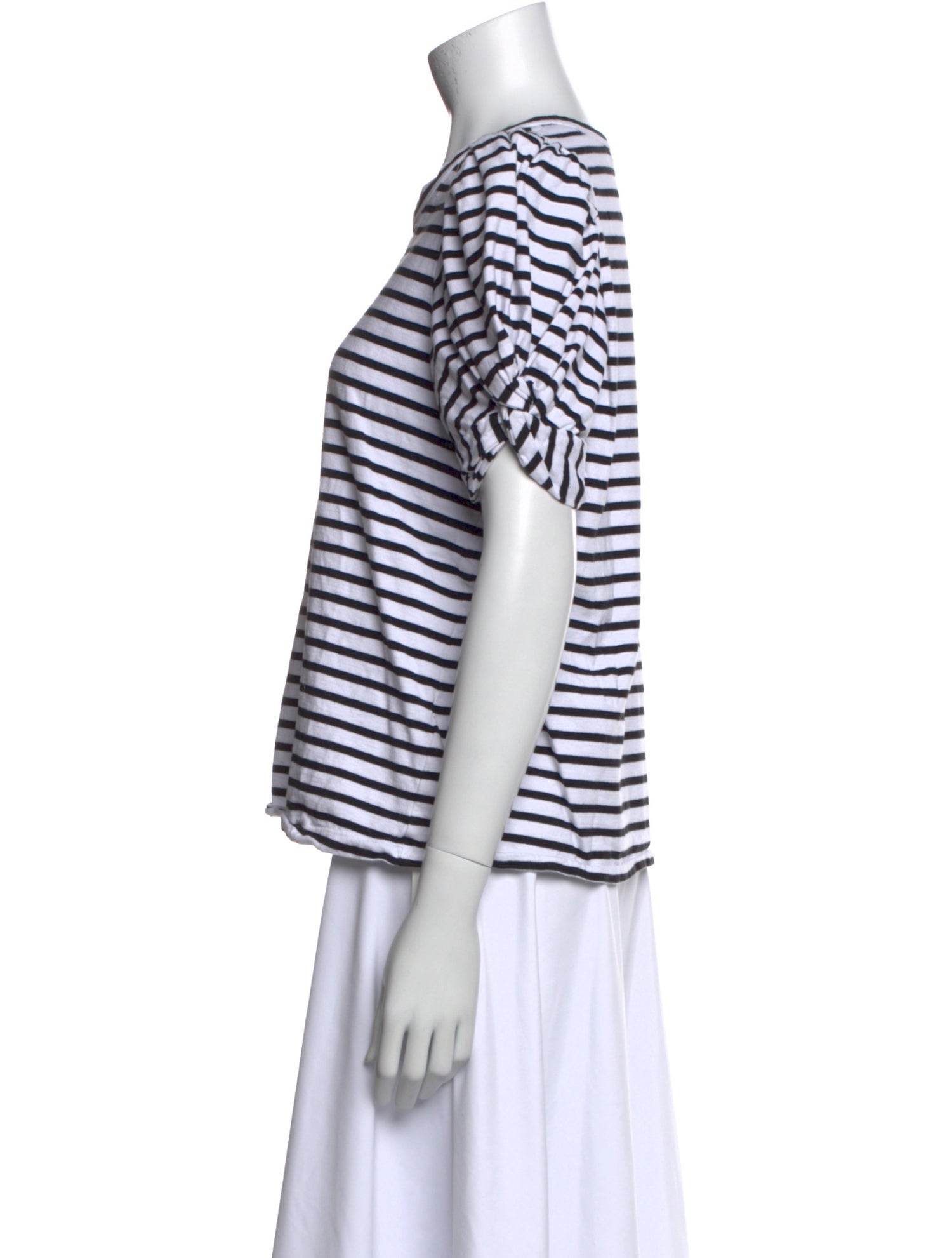 A.L.C. Striped Crew Neck T-Shirt