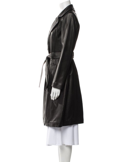 A.L.C. Leather Trench Coat