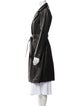 A.L.C. Leather Trench Coat