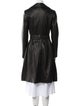 A.L.C. Leather Trench Coat