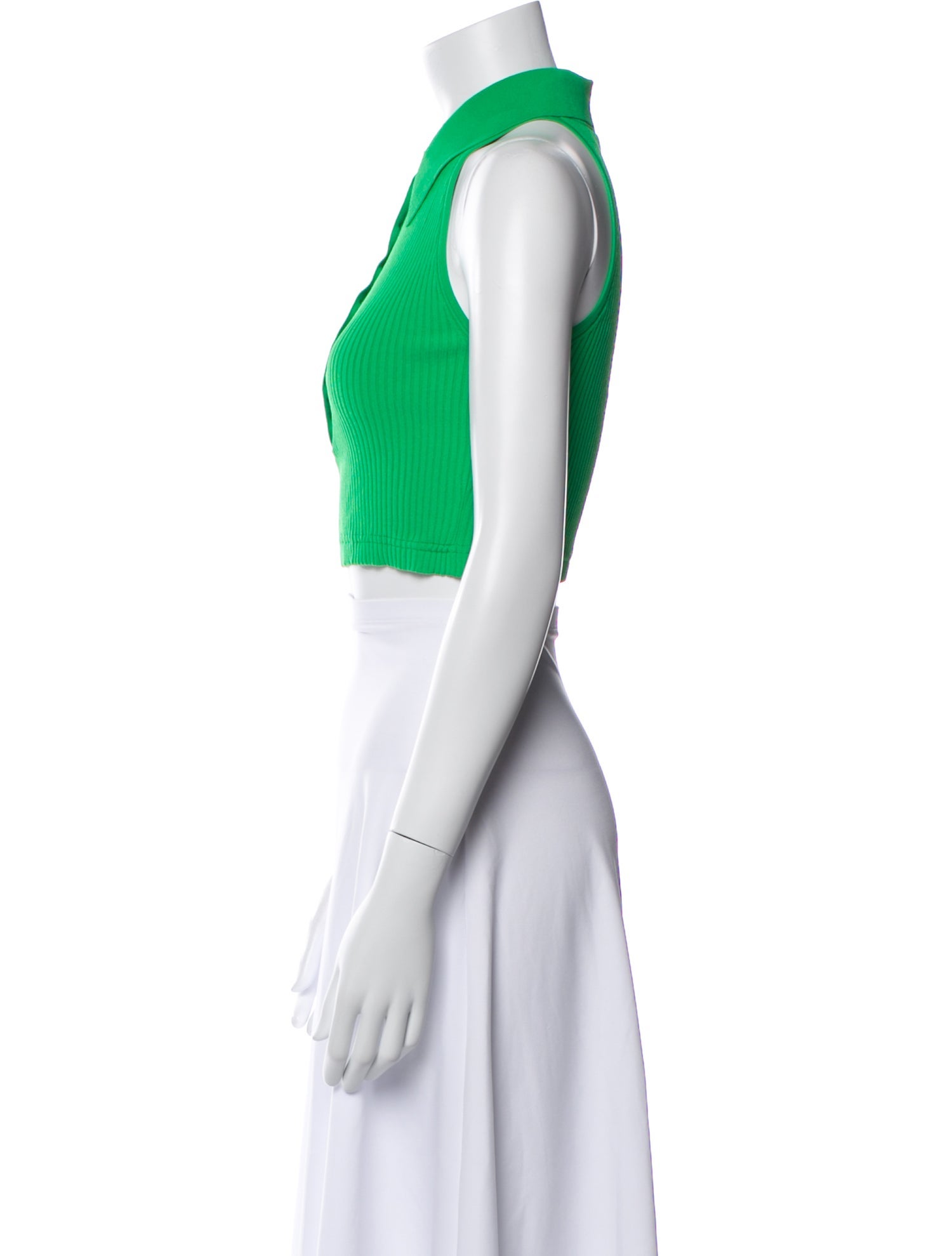 A.L.C. Halterneck Sleeveless Crop Top