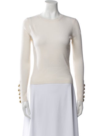 A.L.C. Merino Wool Crew Neck Top