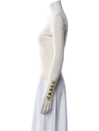 A.L.C. Merino Wool Crew Neck Top