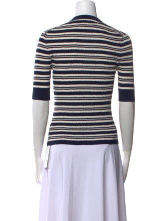 A.L.C. Striped Crew Neck Sweater