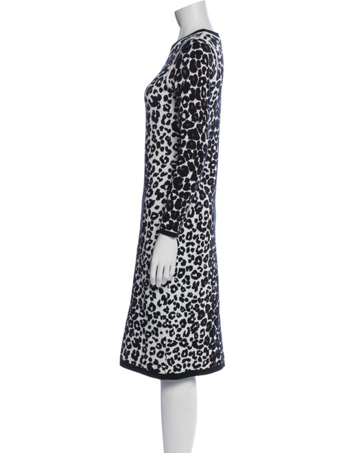A.L.C. Animal Print Knee-Length Dress