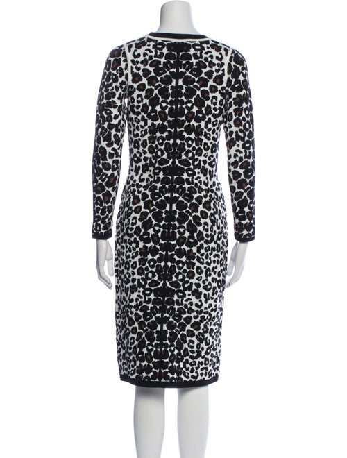 A.L.C. Animal Print Knee-Length Dress