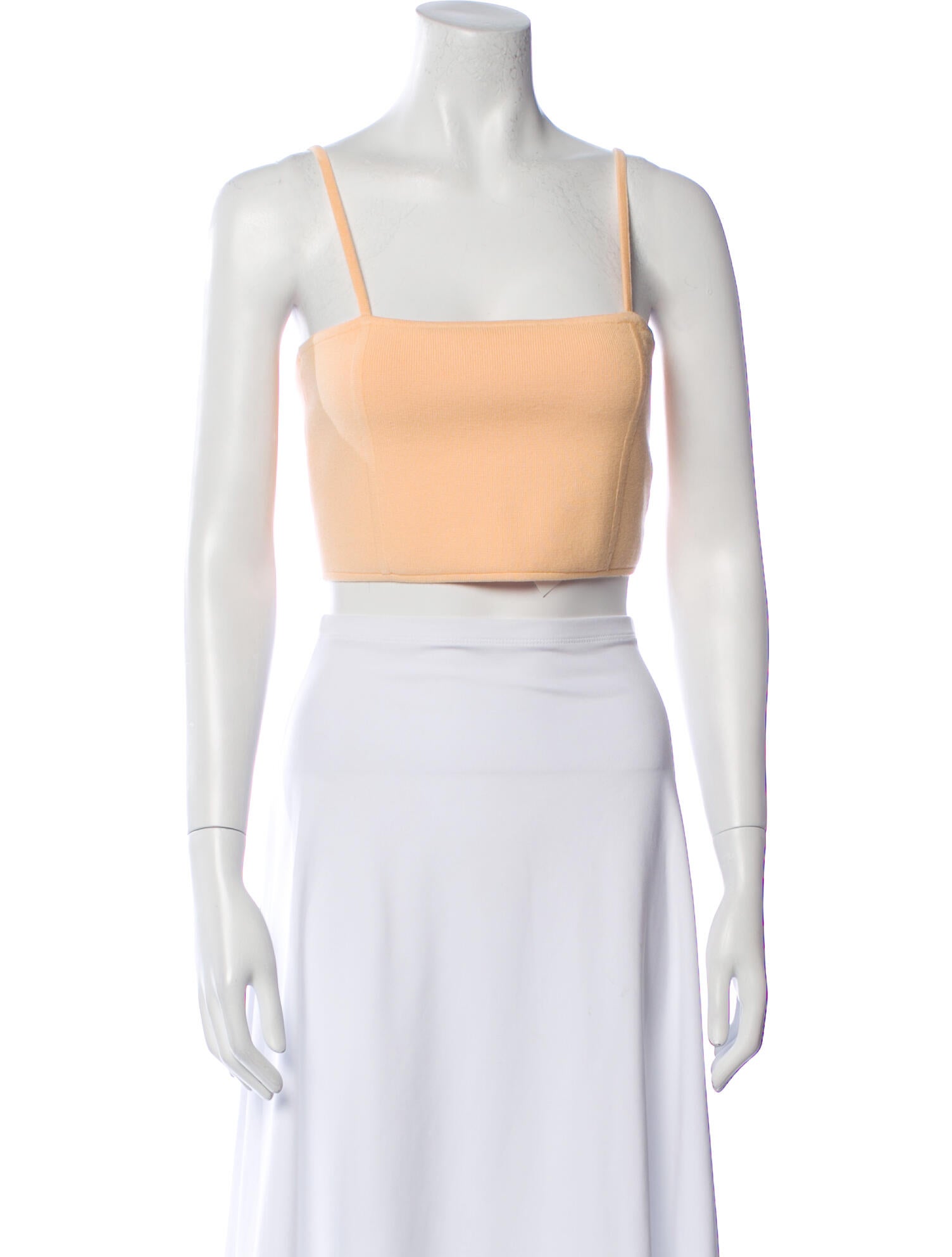 A.L.C. Square Neckline Sleeveless Crop Top