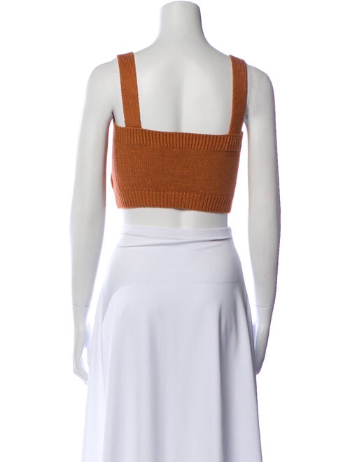 A.L.C. Square Neckline Sleeveless Crop Top