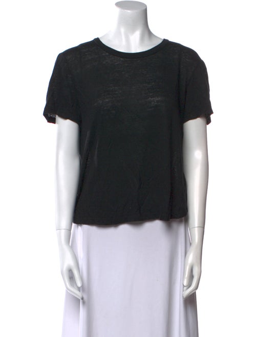 A.L.C. Linen Scoop Neck T-Shirt