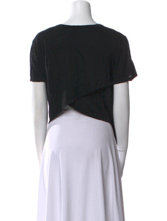 A.L.C. Linen Scoop Neck T-Shirt