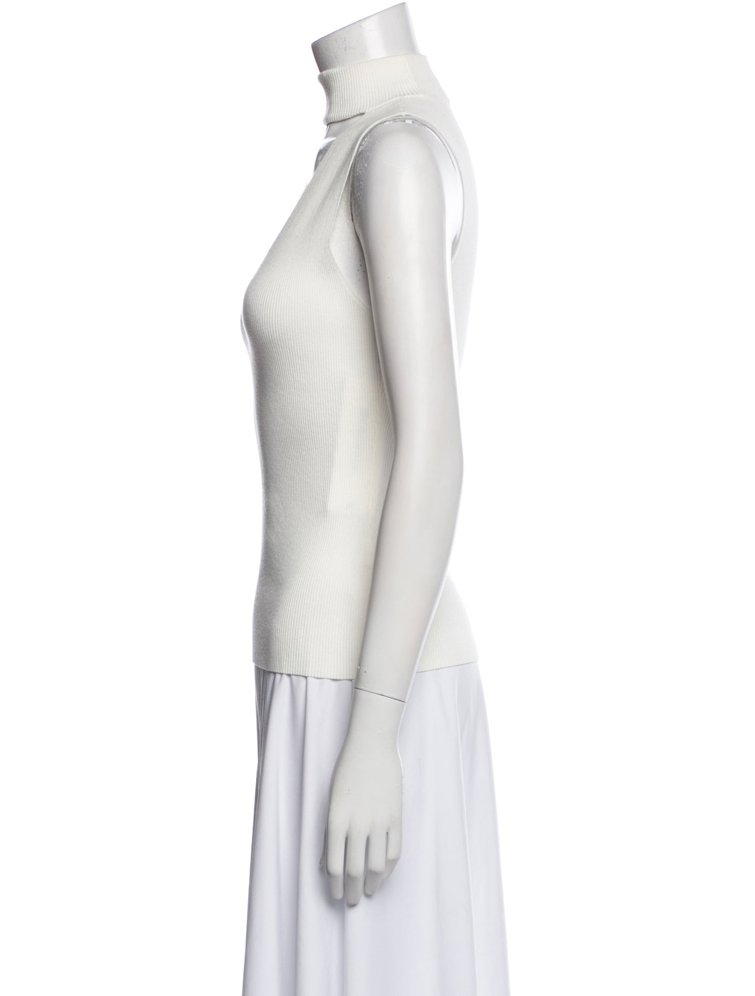 A.L.C. Mock Neck Sleeveless Top