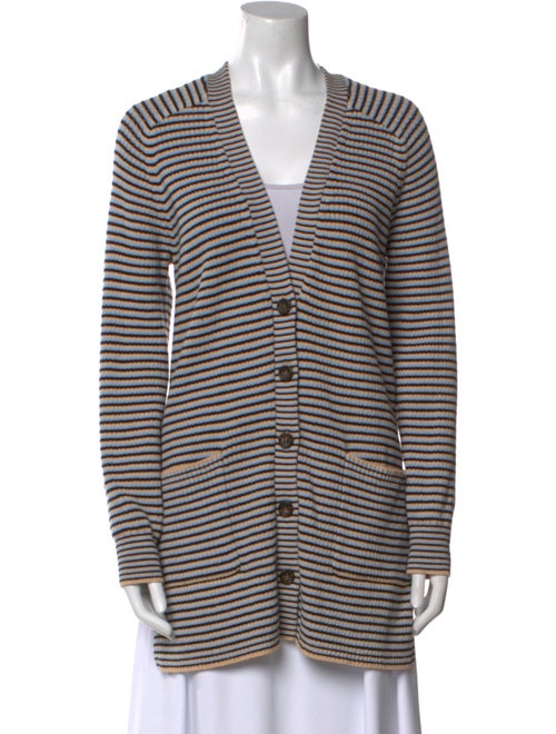 A.L.C. Striped V-Neck Sweater
