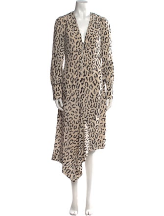 A.L.C. Silk Midi Length Dress