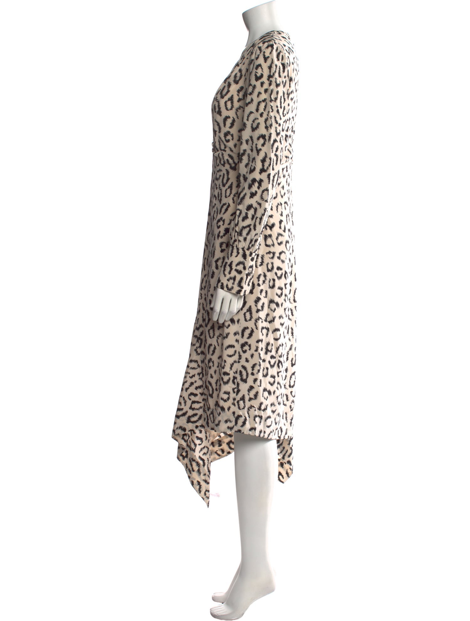 A.L.C. Silk Midi Length Dress