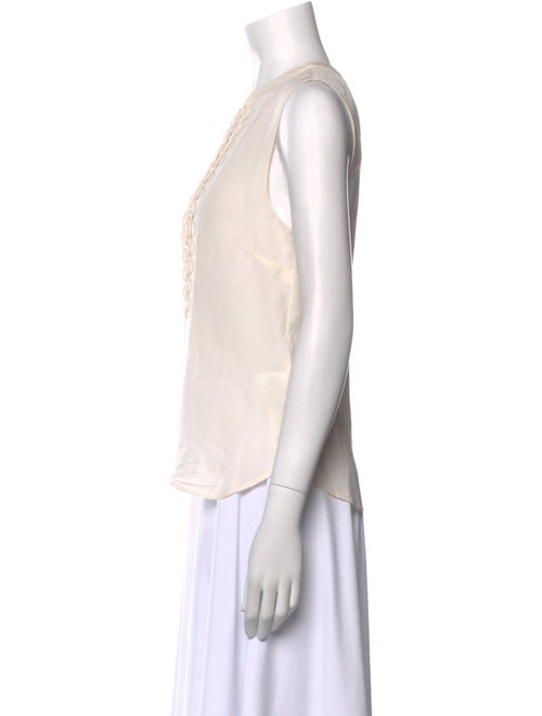 A.L.C. Silk Crew Neck Top