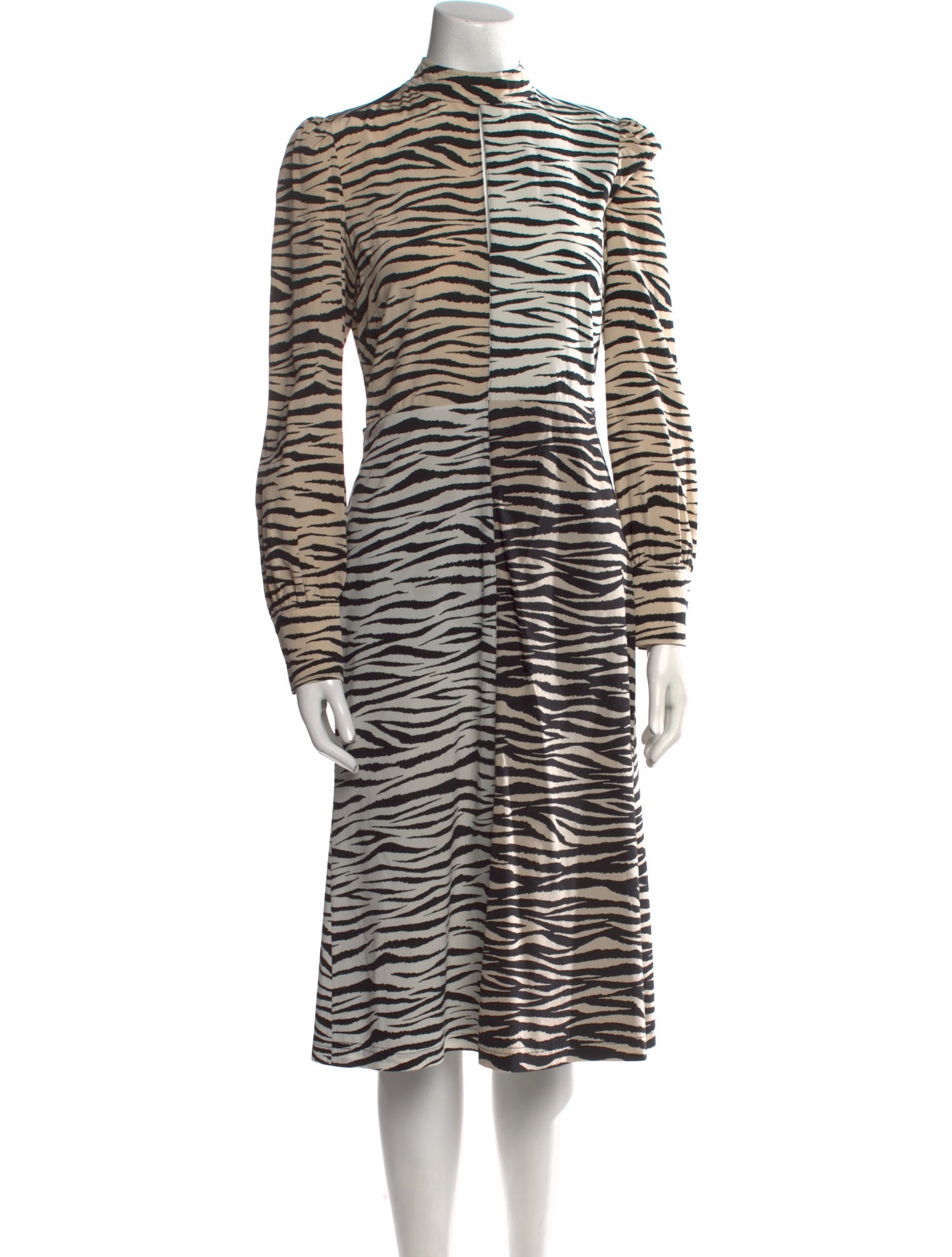 A.L.C. Silk Midi Length Dress