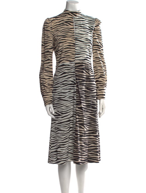 A.L.C. Silk Midi Length Dress