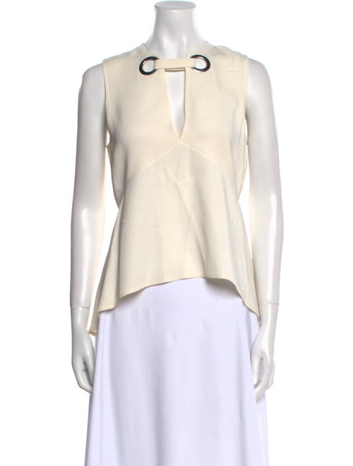 A.L.C. V-Neck Sleeveless Blouse