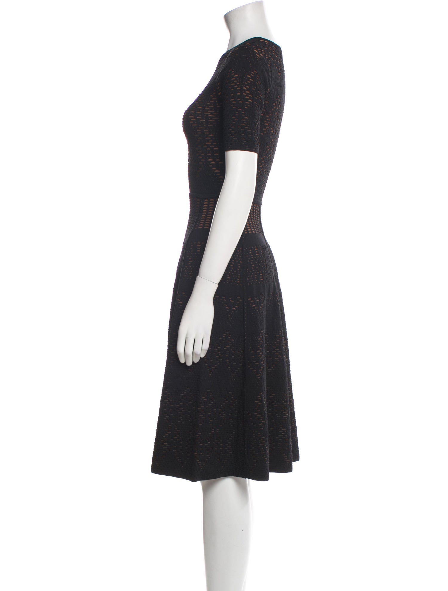 A.L.C. Crew Neck Knee-Length Dress