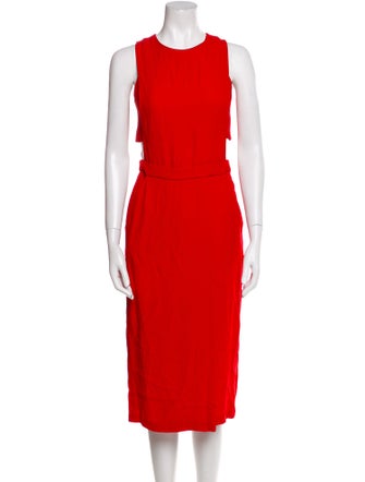 A.L.C. Crew Neck Midi Length Dress