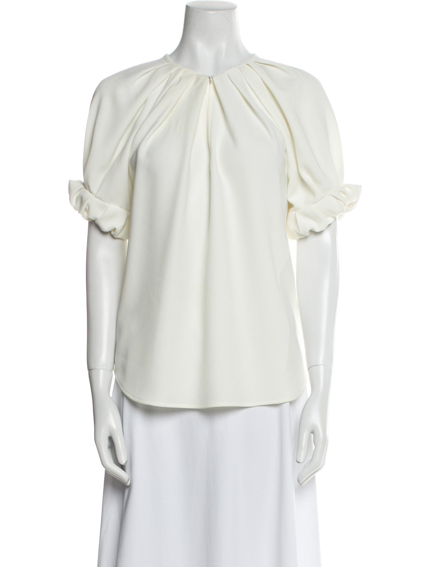 A.L.C. Crew Neck Short Sleeve Blouse