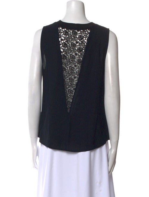 A.L.C. Crew Neck Sleeveless Top