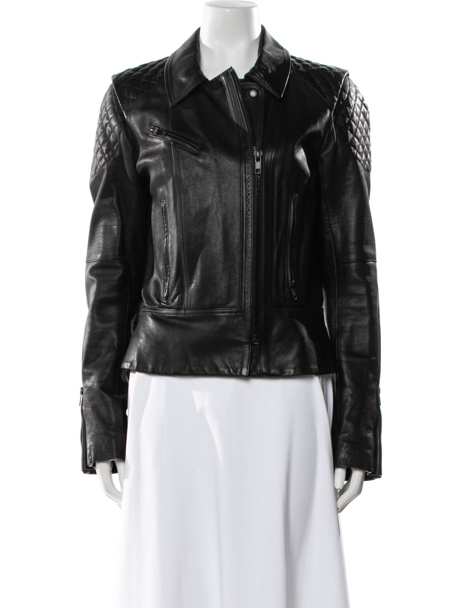 A.L.C. Leather Biker Jacket