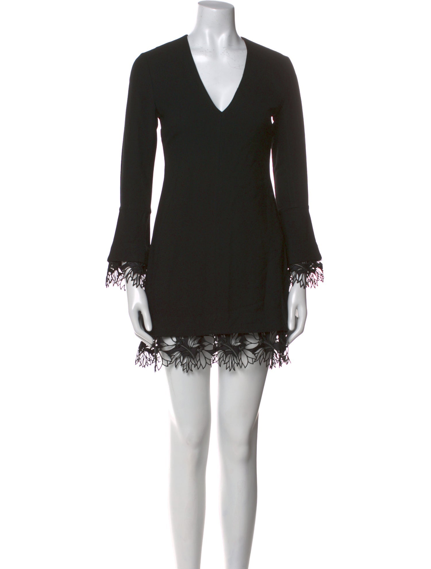 A.L.C. V-Neck Mini Dress