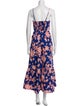 A.L.C. Floral Print Long Dress