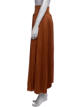 A.L.C. Pleated Accents Midi Length Skirt