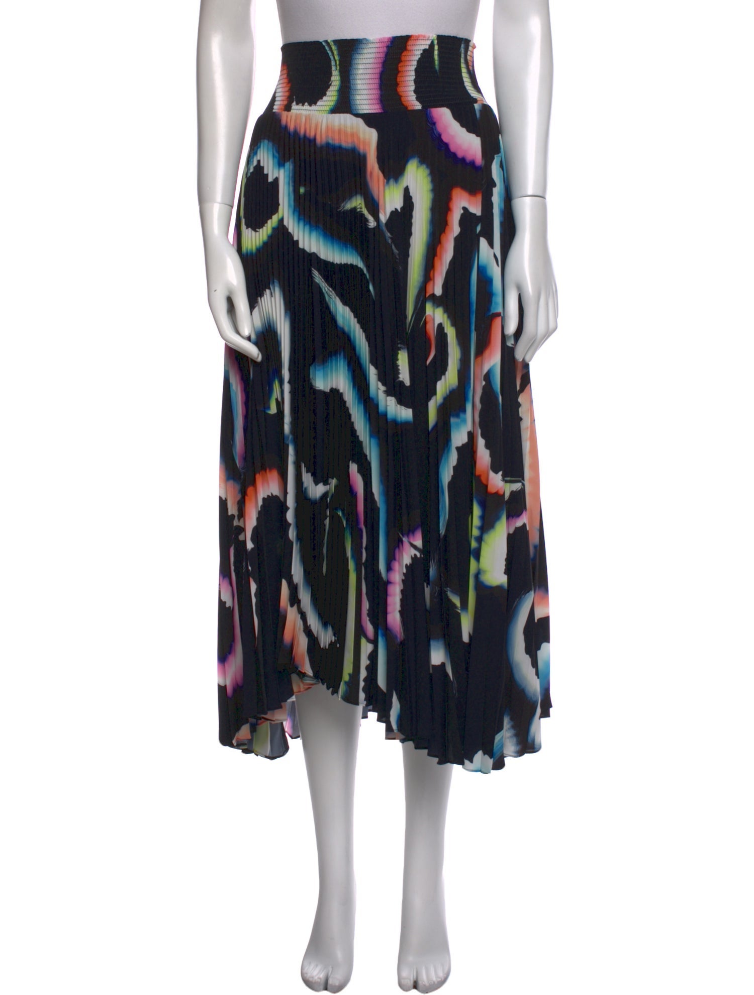A.L.C. Printed Midi Length Skirt