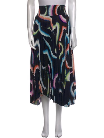A.L.C. Printed Midi Length Skirt