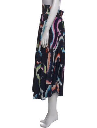 A.L.C. Printed Midi Length Skirt