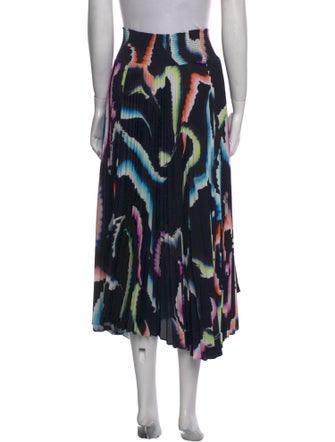 A.L.C. Printed Midi Length Skirt