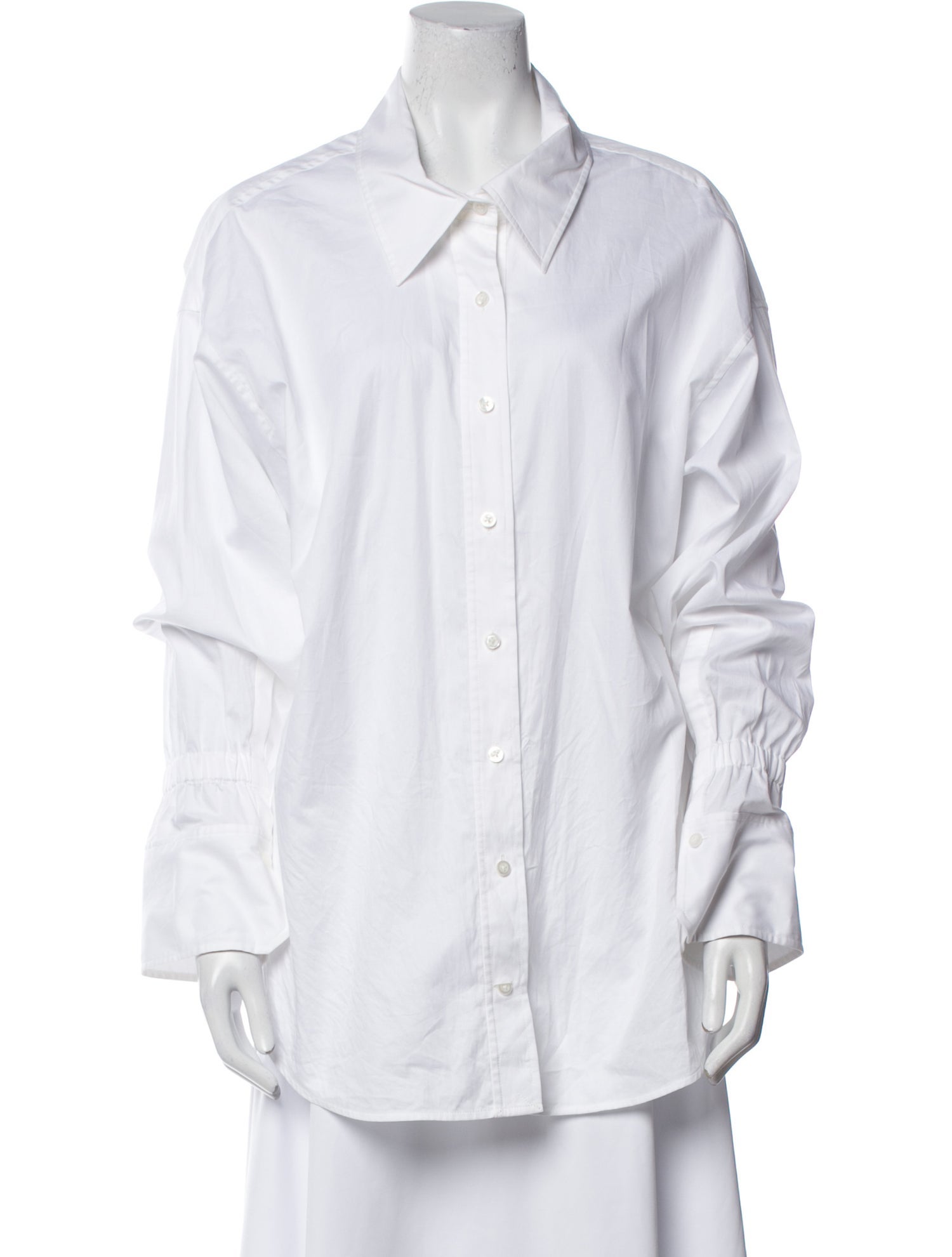 A.L.C. Long Sleeve Button-Up Top