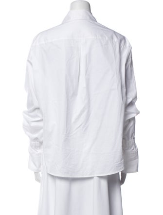 A.L.C. Long Sleeve Button-Up Top